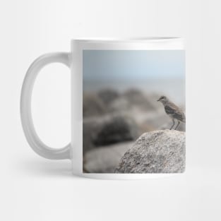 Bird On A Rock By The Sea Mug